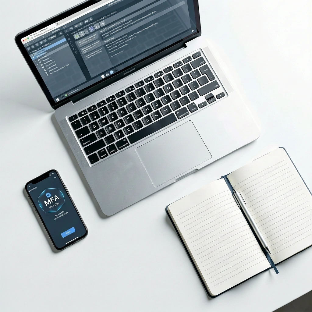 Professional technical workspace environment
